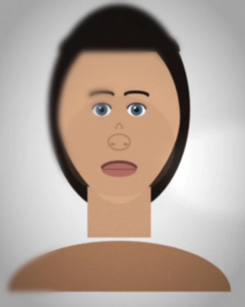 Sample portrait one (synthetic face)