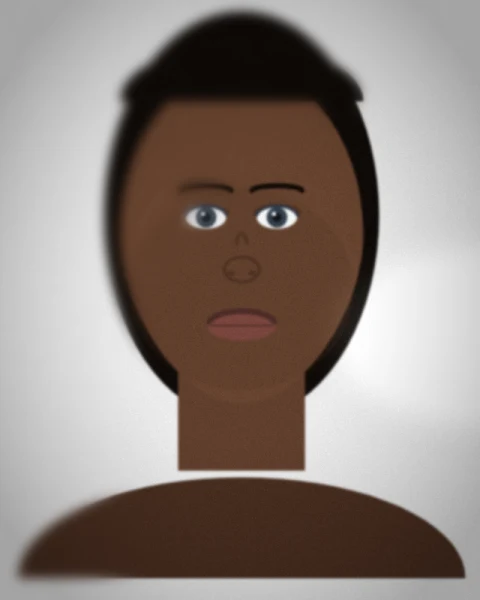 Sample portrait two (synthetic face)