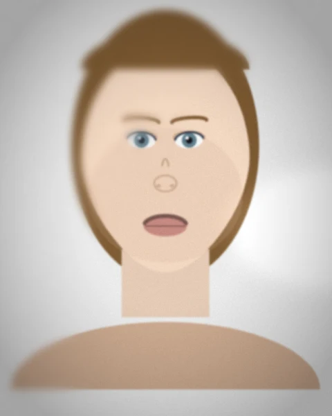 Sample portrait three (synthetic face)